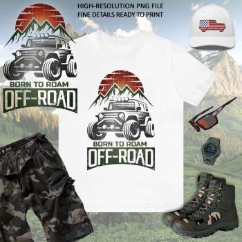 Off-Road Design - High-Resolution PNG File, Fine Details, ready to print on tshirt, design for Jipijey (2024)