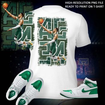 Basketball Design - Shirt to Match Sneaker - High-Resolution PNG File, Fine Details, design for Jipijey (2023)