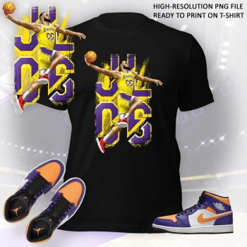 Basketball Design - Shirt to Match Sneaker - High-Resolution PNG File, Fine Details, design for Jipijey (2023)
