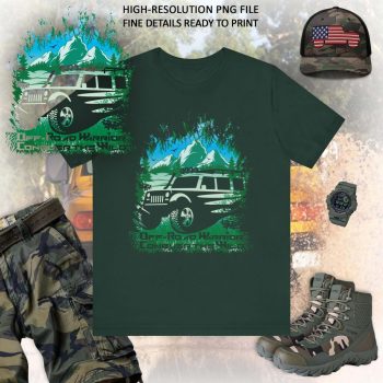 Off-Road Design - High-Resolution PNG File, Fine Details, ready to print on tshirt, design for Jipijey (2024)